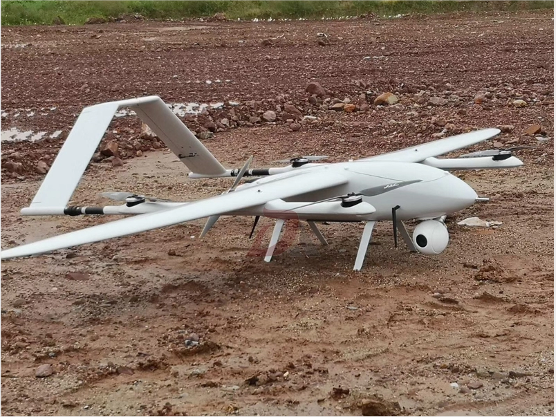 Heavy Payload 10KG VTOL Fixed-Wing UAV Drone