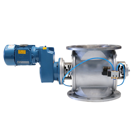 Katup rotary roda gigi heliks food grade